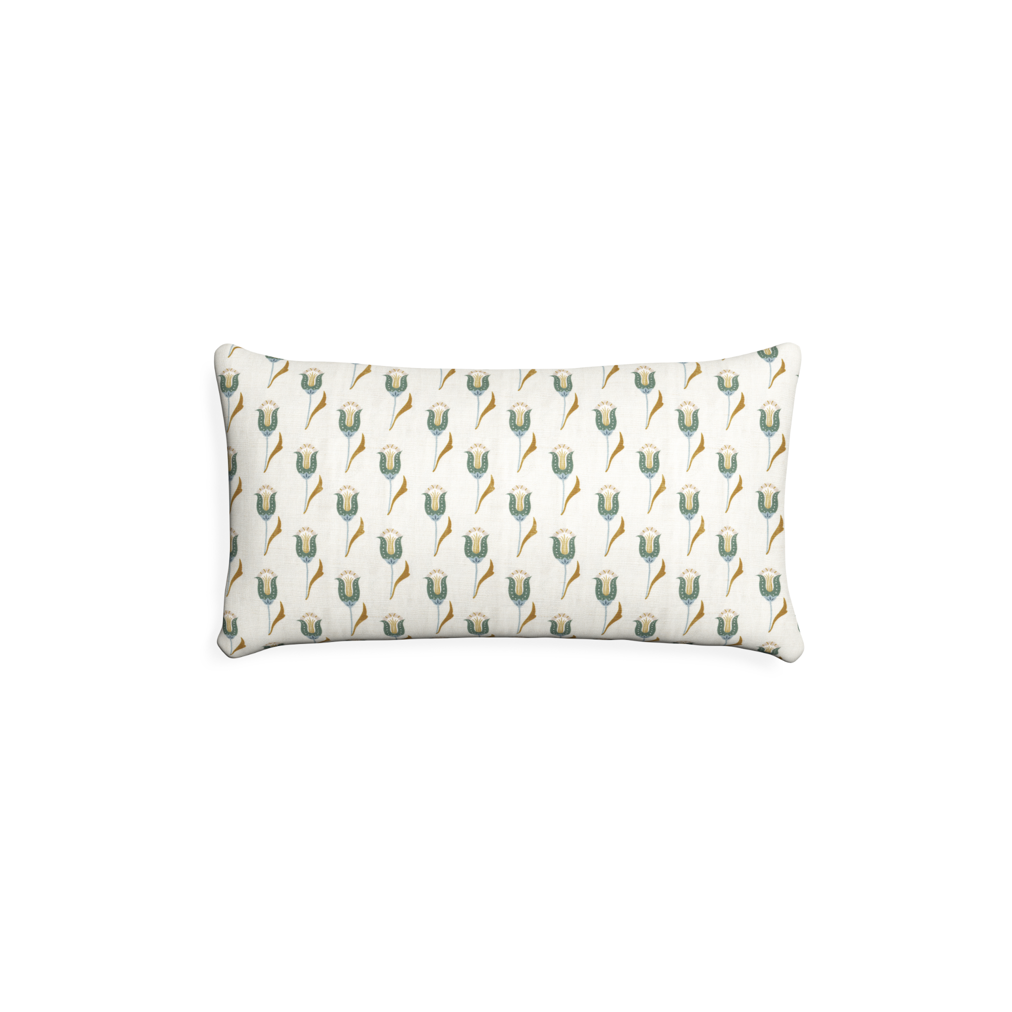 Pillow Printed Cotton Annabelle Peacock - Thumbnail 5