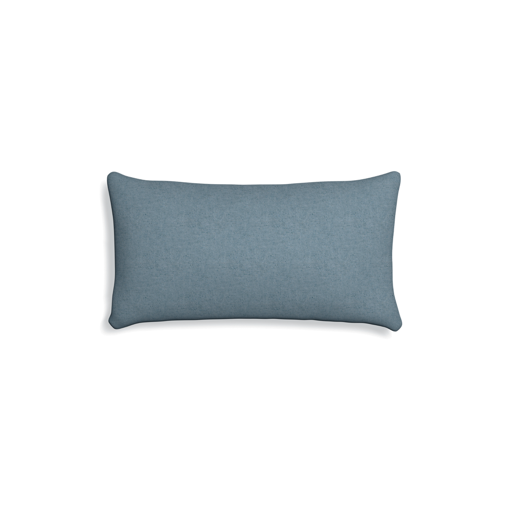 Petite-lumbar harbor custom pillow with n on white background