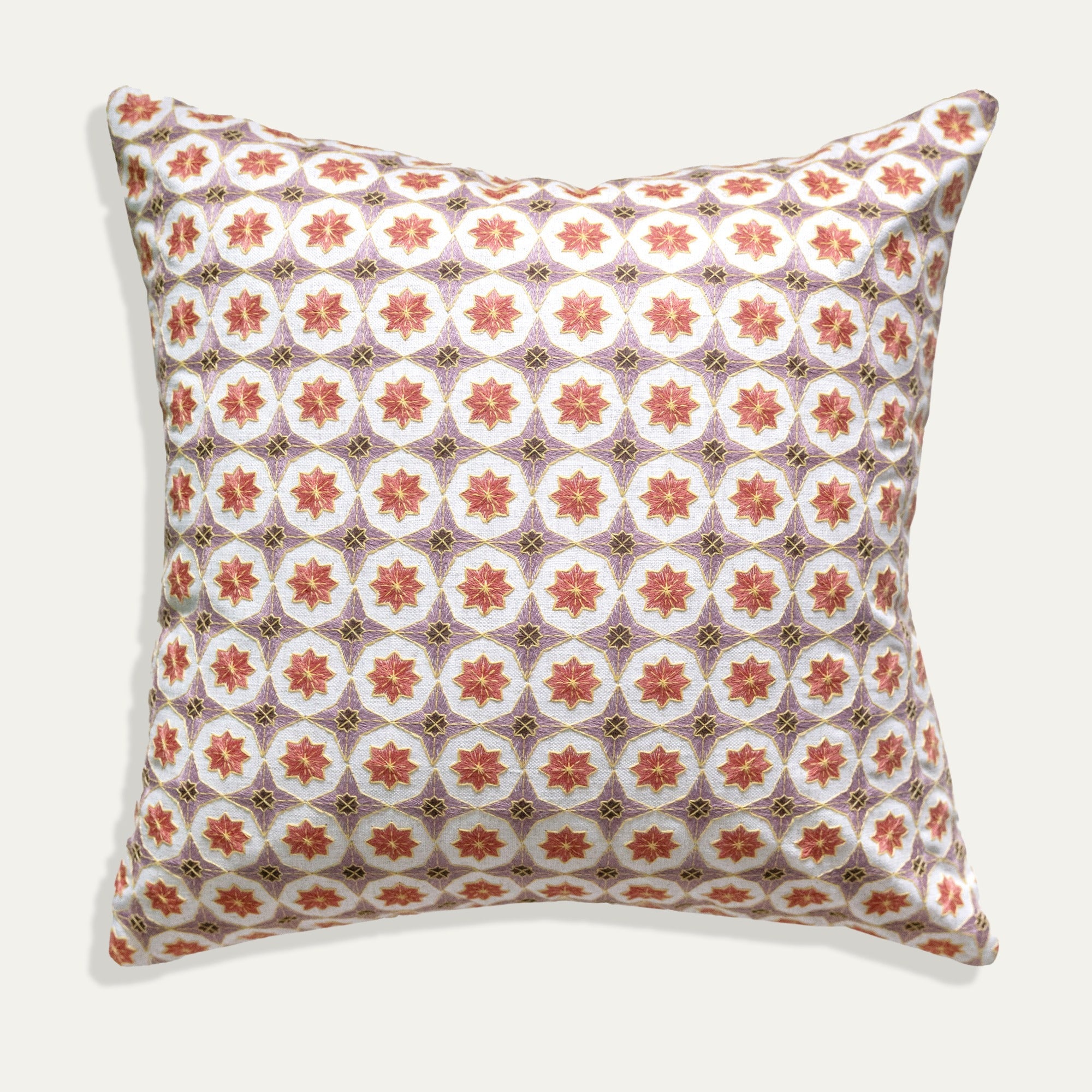 Pillow Embroidered Hayes Coral Custom - Thumbnail 2