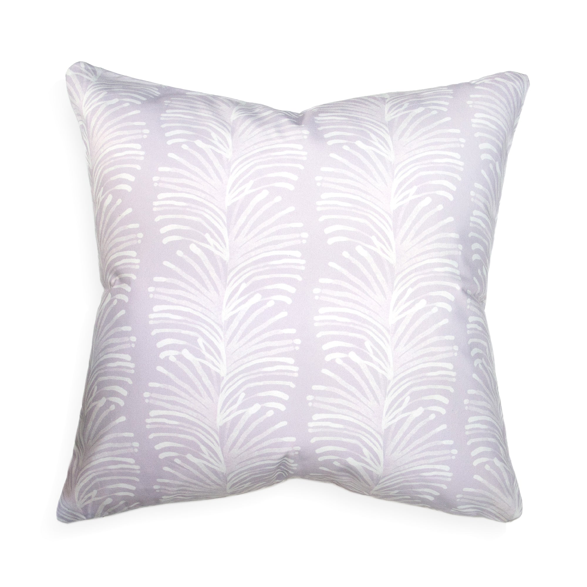 Lavender Botanical Stripe Printed Pillow