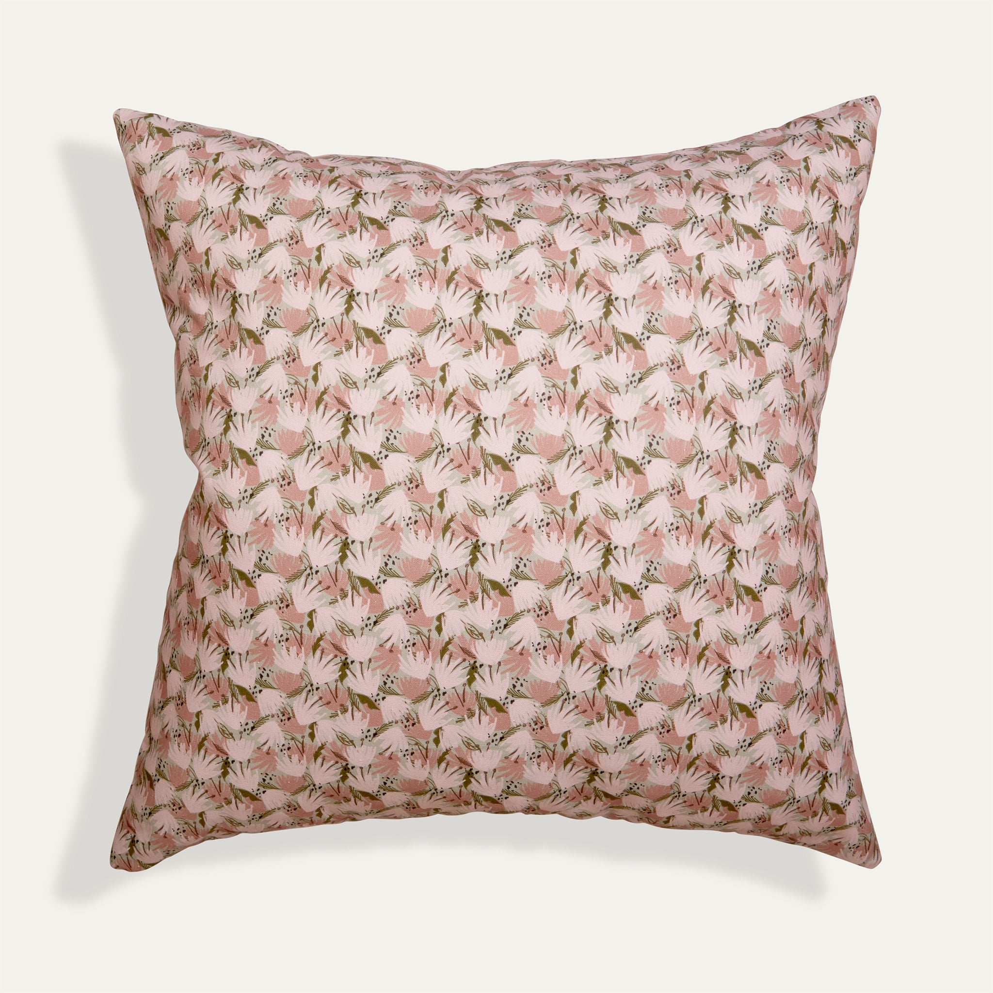 Pink Floral Printed Pillow