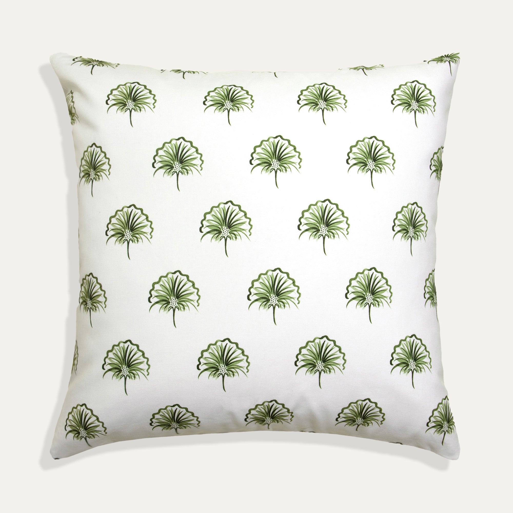 Penelope Moss Printed Cotton Pillow - Thumbnail 2