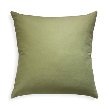 Moss pillow in earthy green hue by Pepper Home adds texture and warmth, perfect for custom living spaces.