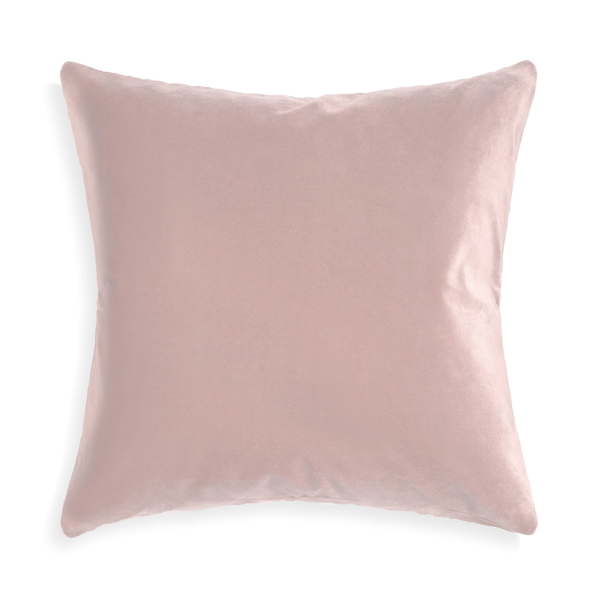 Pink velvet pillow outlet case