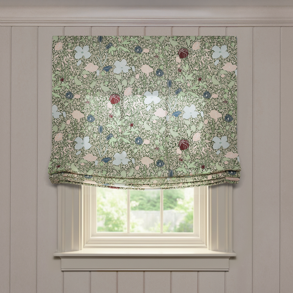  matilda custom floral roman shade: matilda | pepper homeon white background