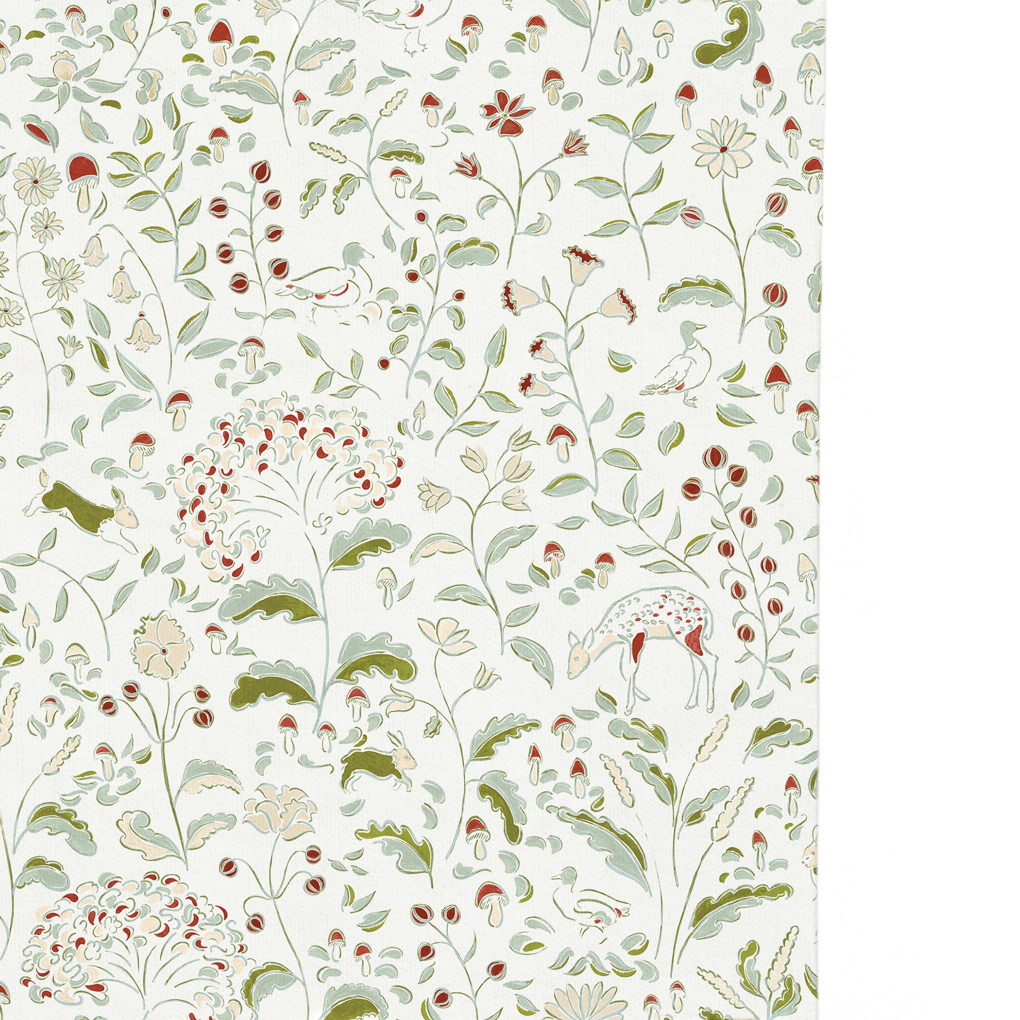 Ruby Moss Custom Shower Curtain - Thumbnail 3
