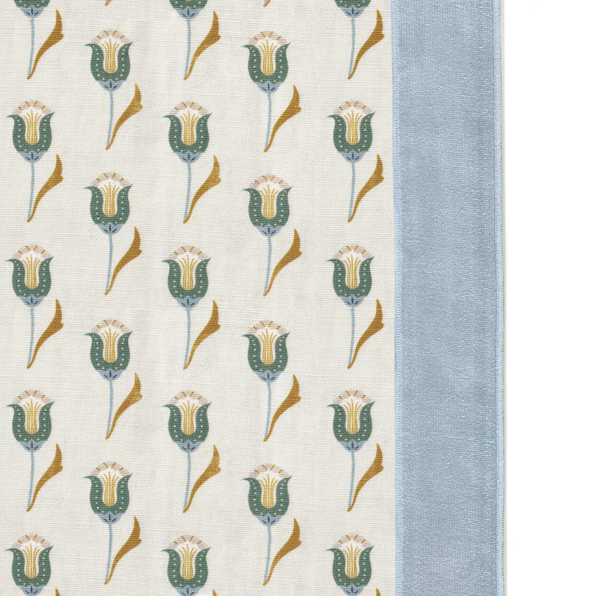 Annabelle Peacock Linen Curtains (Set of 2)