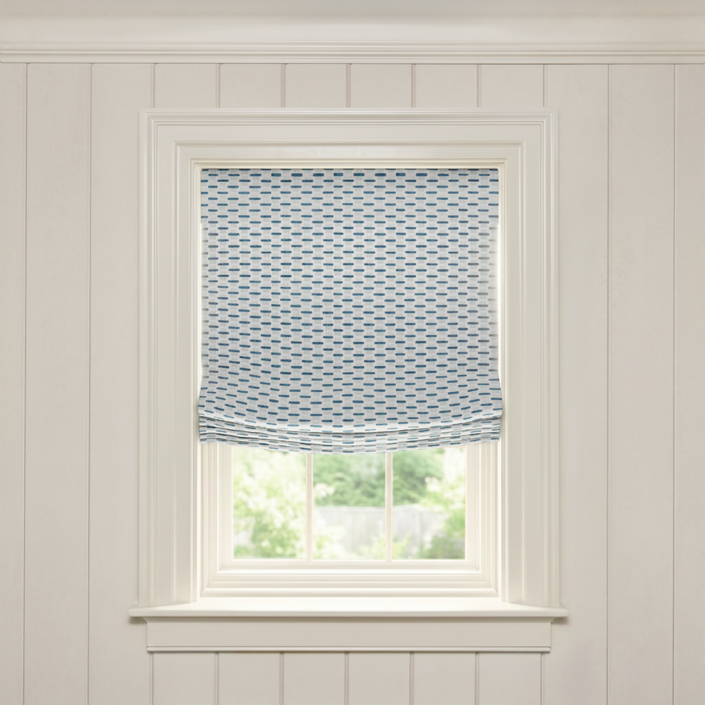 willow amalfi custom modern green roman shade: willow amalfi | pepper homeon white background