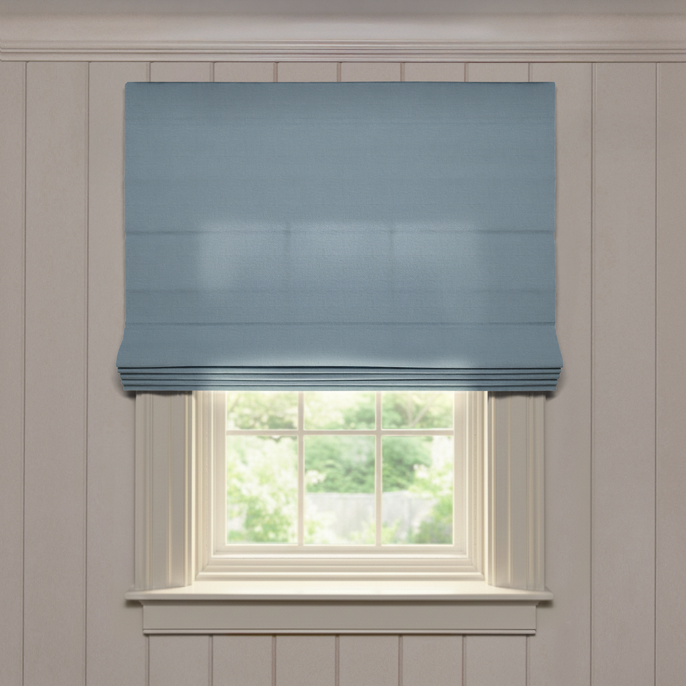  harbor custom custom blue roman shade: harbor | pepper homeon white background