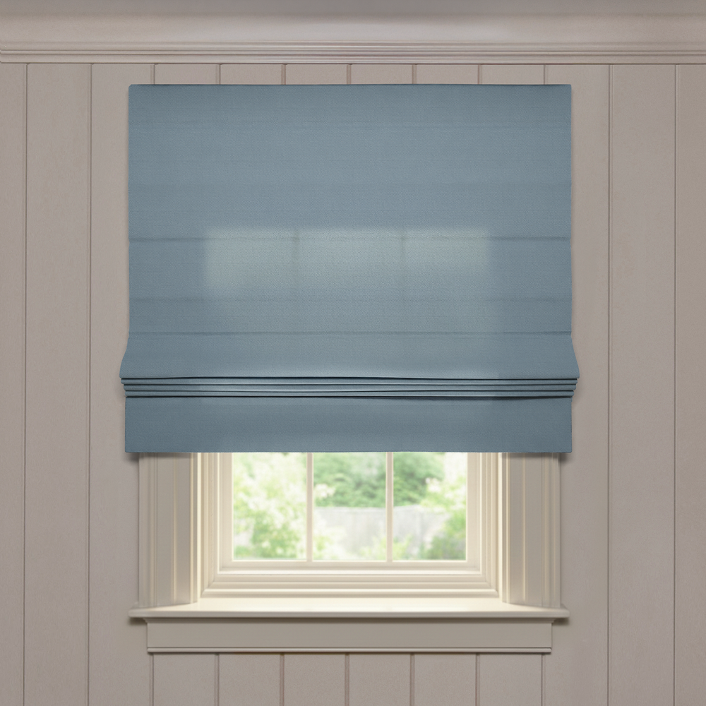  harbor custom custom blue roman shade: harbor | pepper homeon white background
