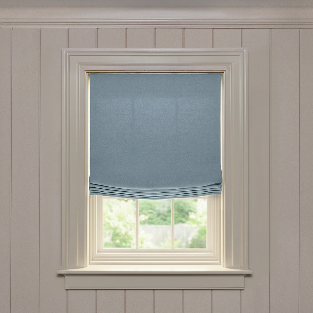  harbor custom custom blue roman shade: harbor | pepper homeon white background