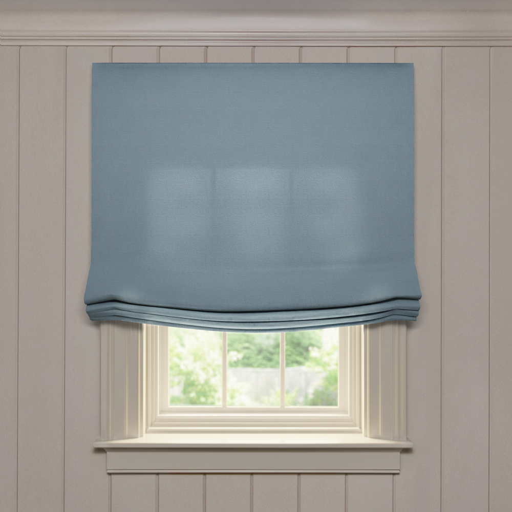  harbor custom custom blue roman shade: harbor | pepper homeon white background