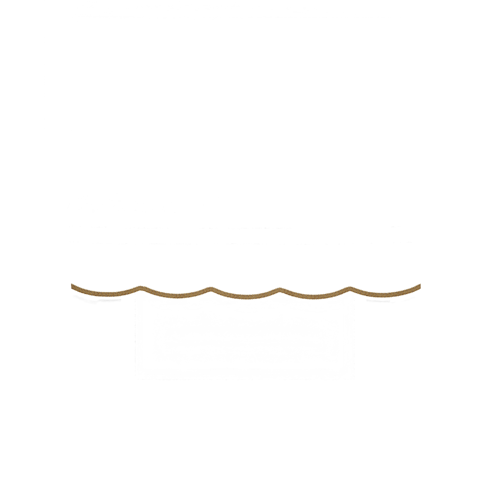  almond custom on white background