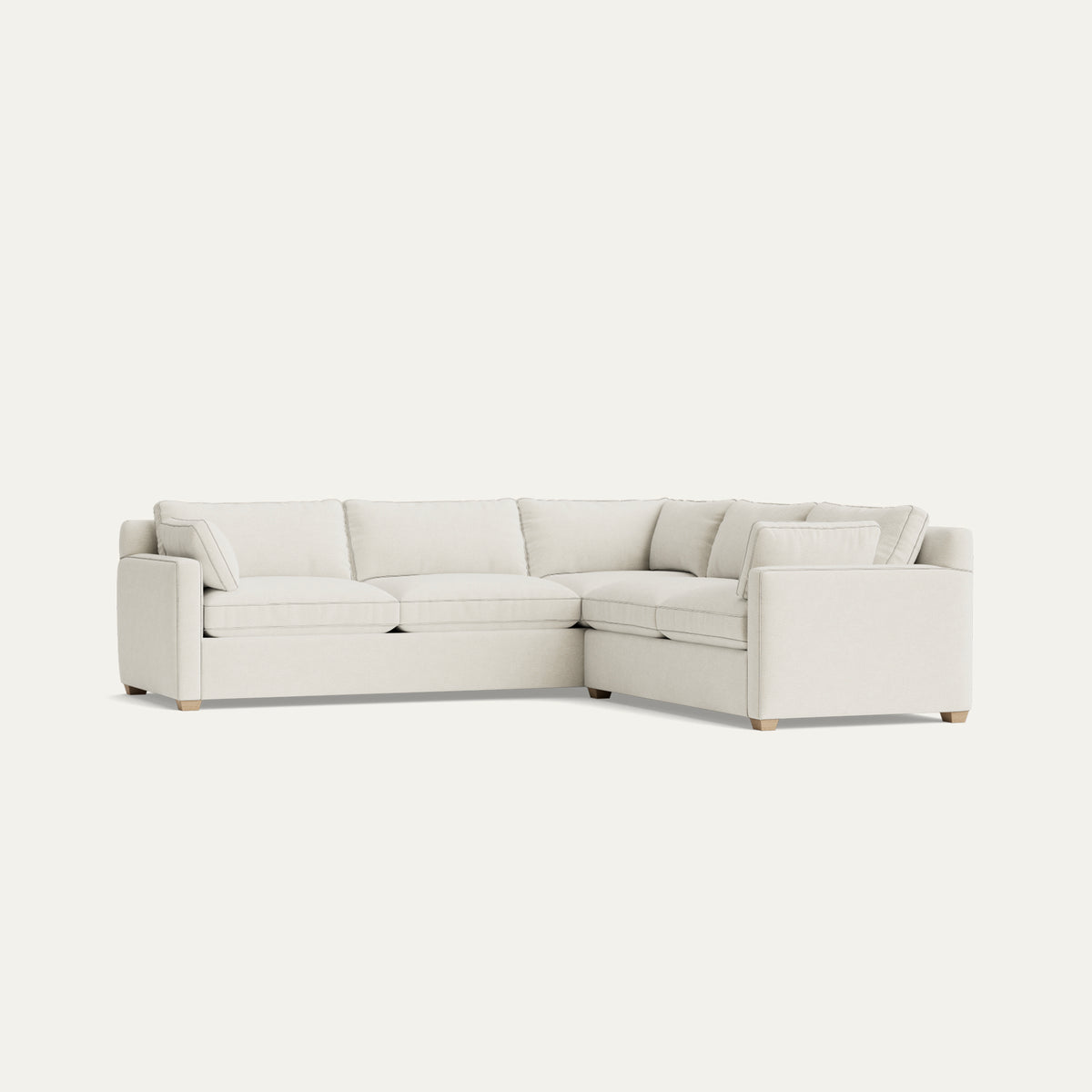 FEATURED: Shown with Cushion / Right Arm / Almond / Self Welt