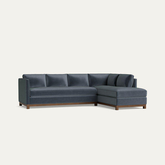 FEATURED: Shown with Right Chaise / Tobacco Legs / Midnight Welt
