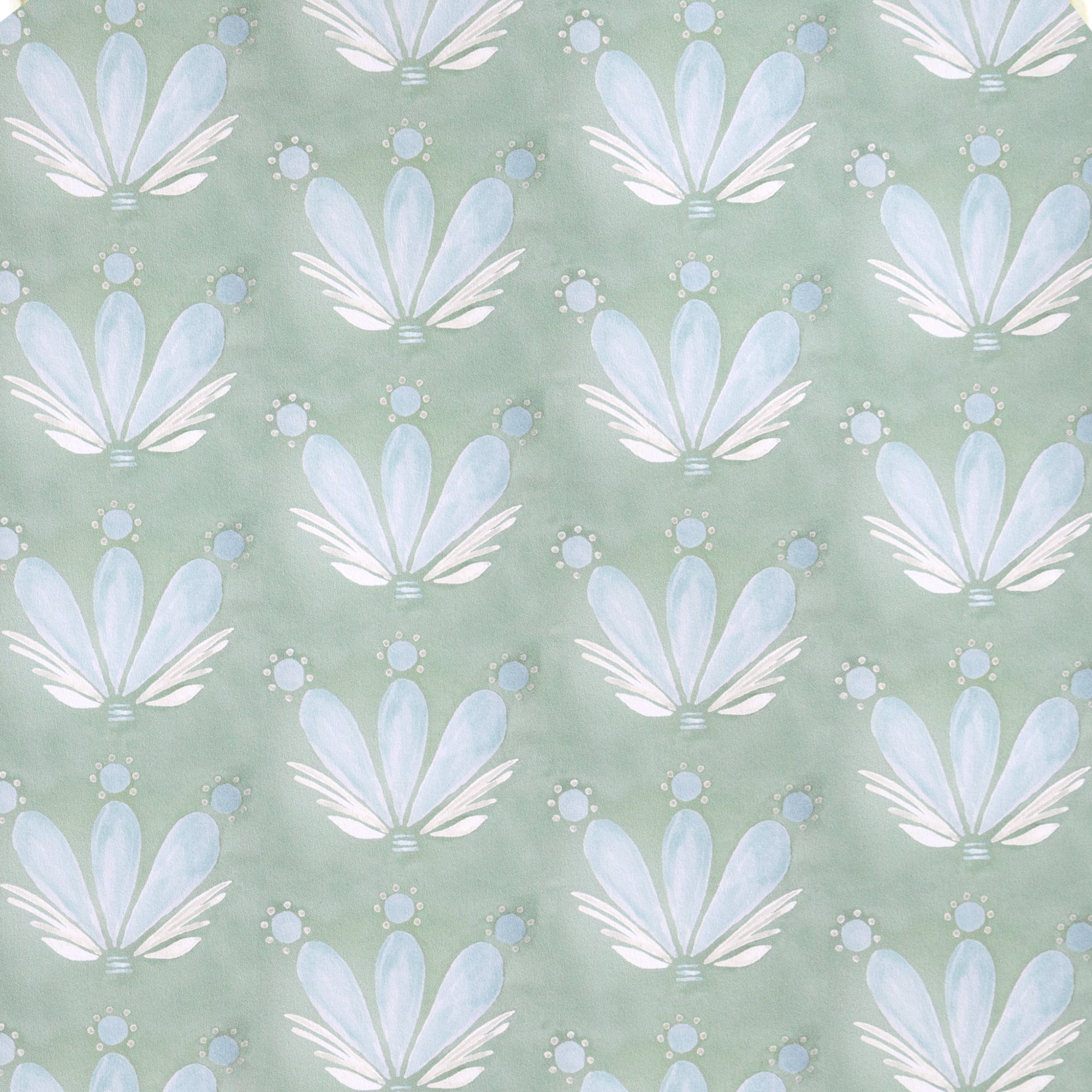 Serena Sea Salt Removable Wallpaper Swatch - Thumbnail 3