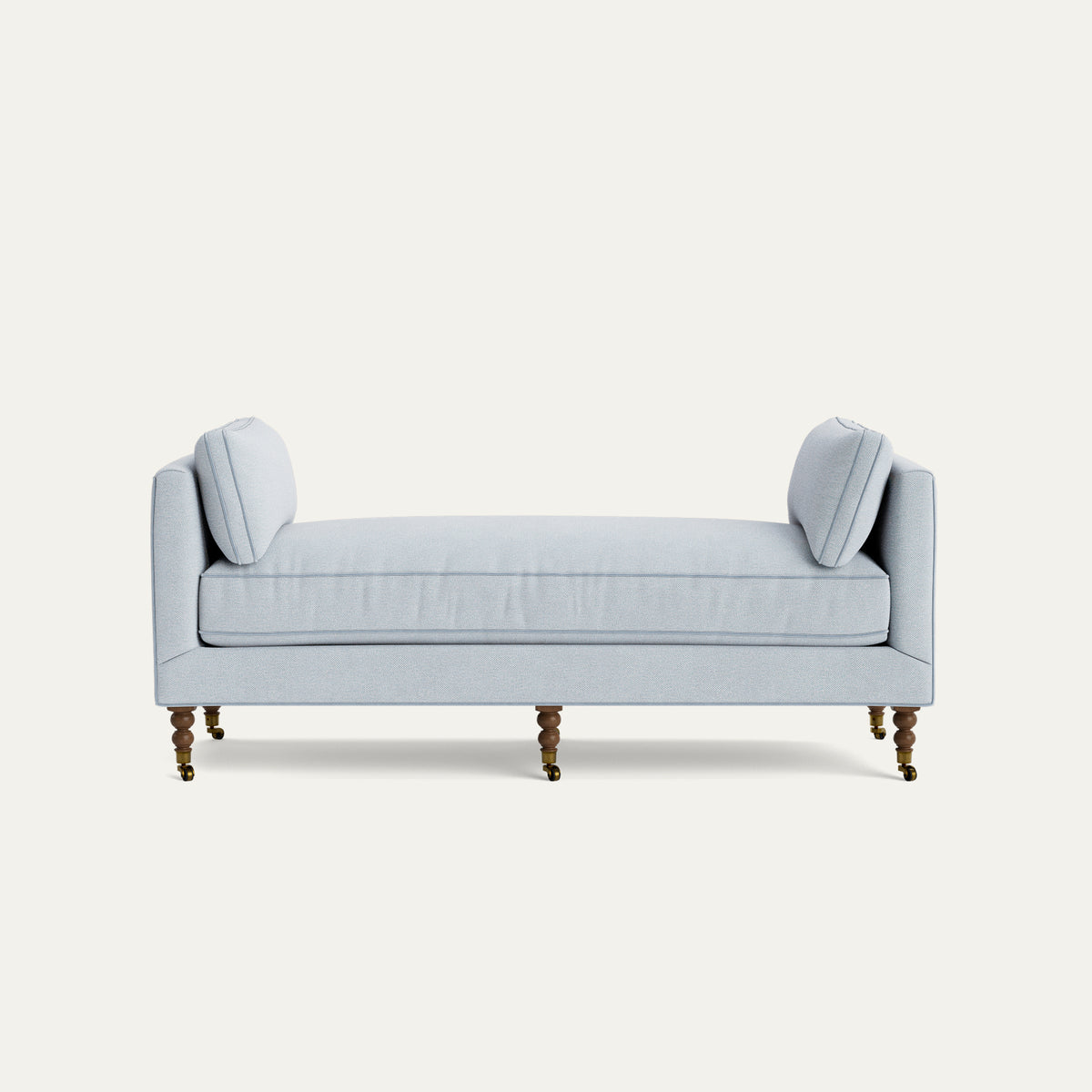 FEATURED: Shown with Tobacco / Sky Velvet Welt
