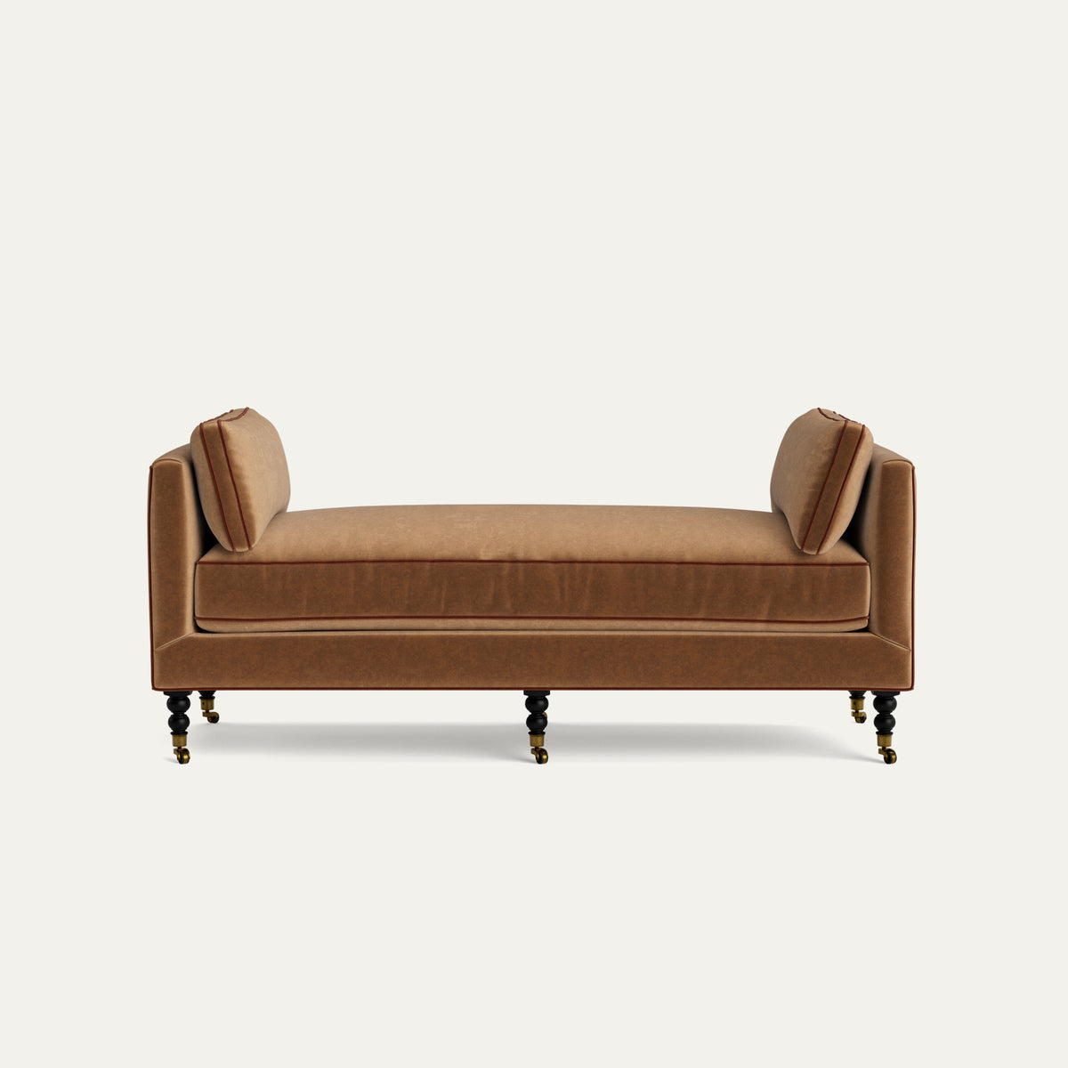 FEATURED: Shown with Ebony / Cinnamon Velvet Welt