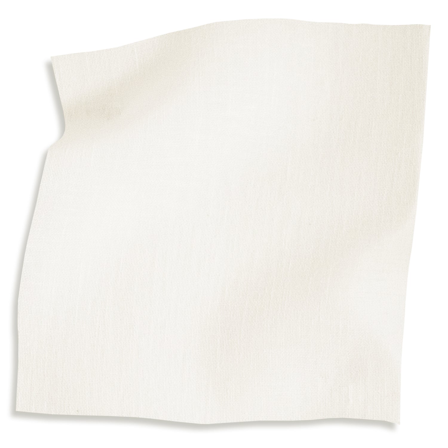 sheer white cotton fabric swatch