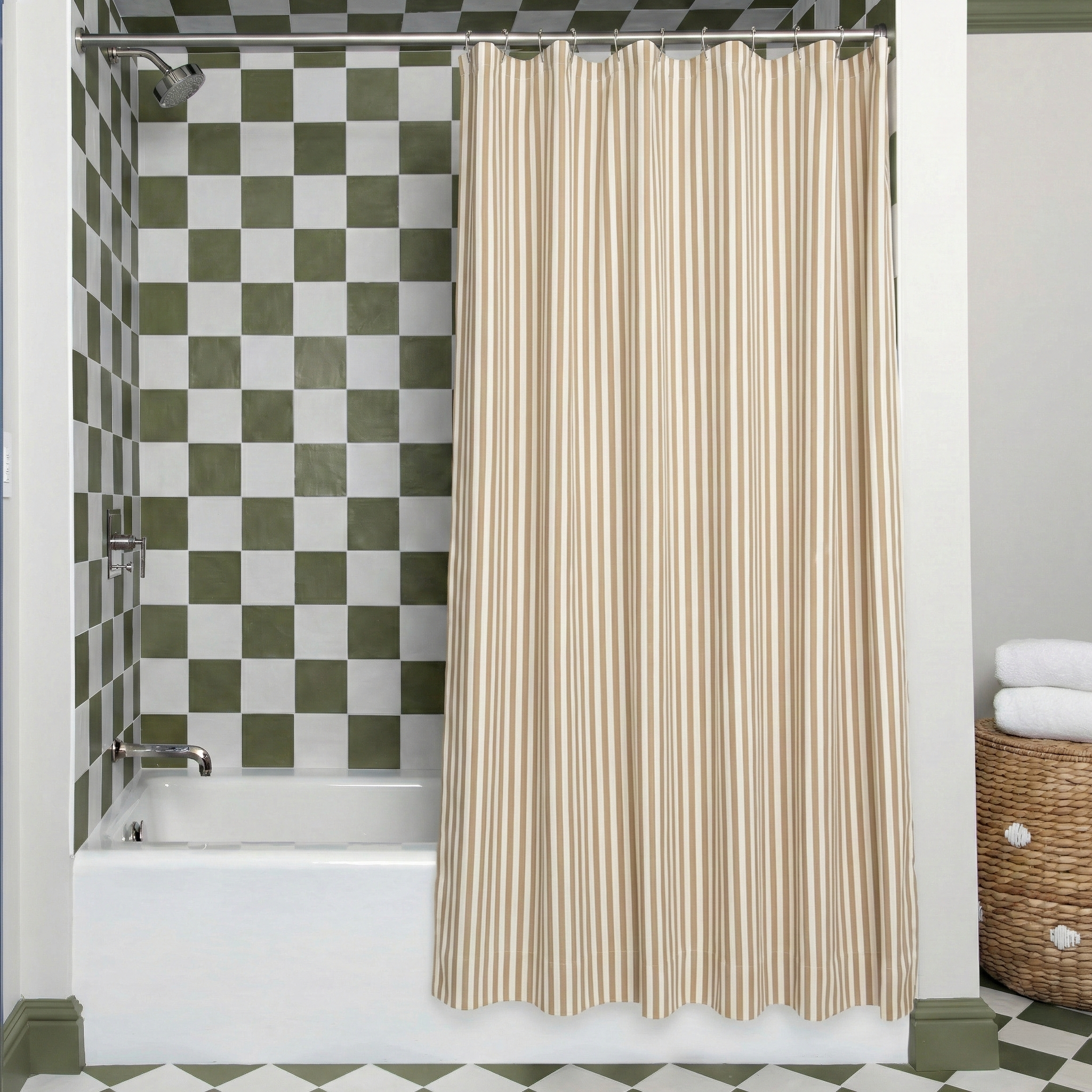 Pepper Home Louisa Shower Curtain - Thumbnail 5