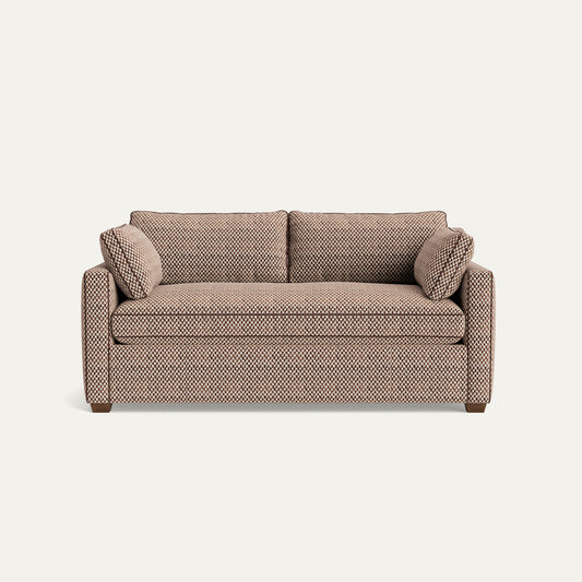 FEATURED: Shown in Bench / Tobacco / Walnut Velvet Welt