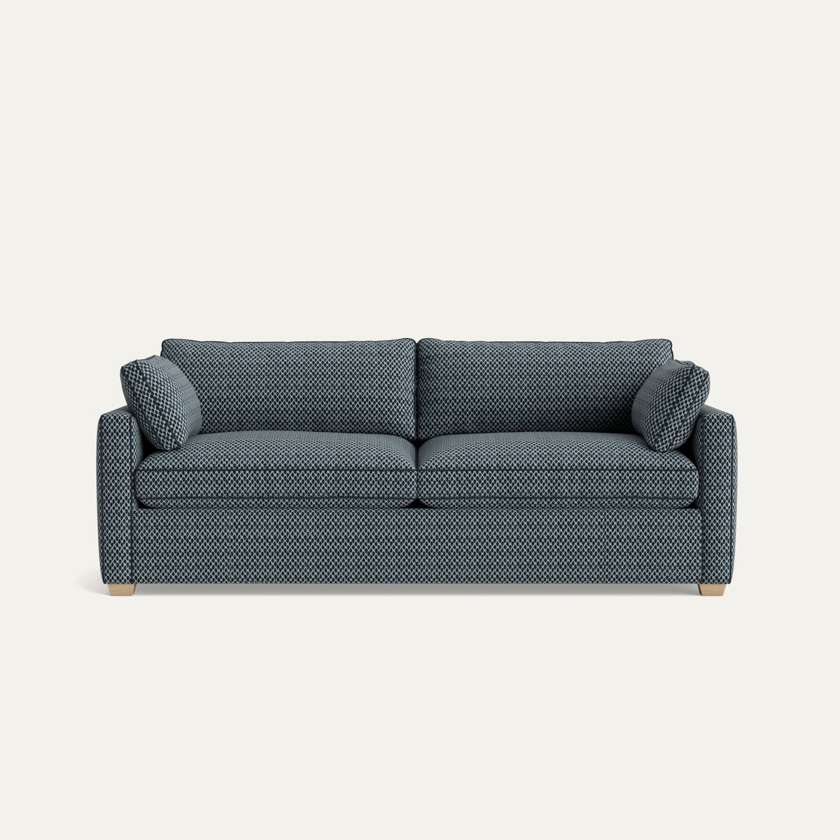 FEATURED: Shown in 88" / Cushion / Almond / Midnight Welt