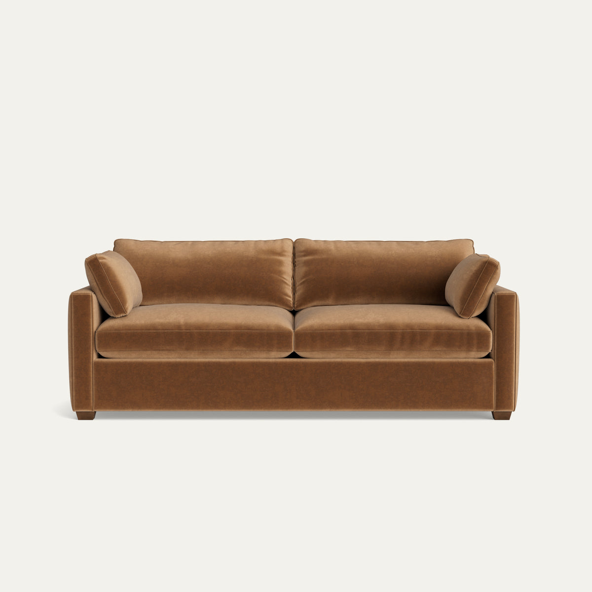 FEATURED: Shown in 88" / Cushion / Tobacco / Self Welt