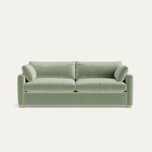 FEATURED: Shown in 88" / Cushion / Almond / No Welt