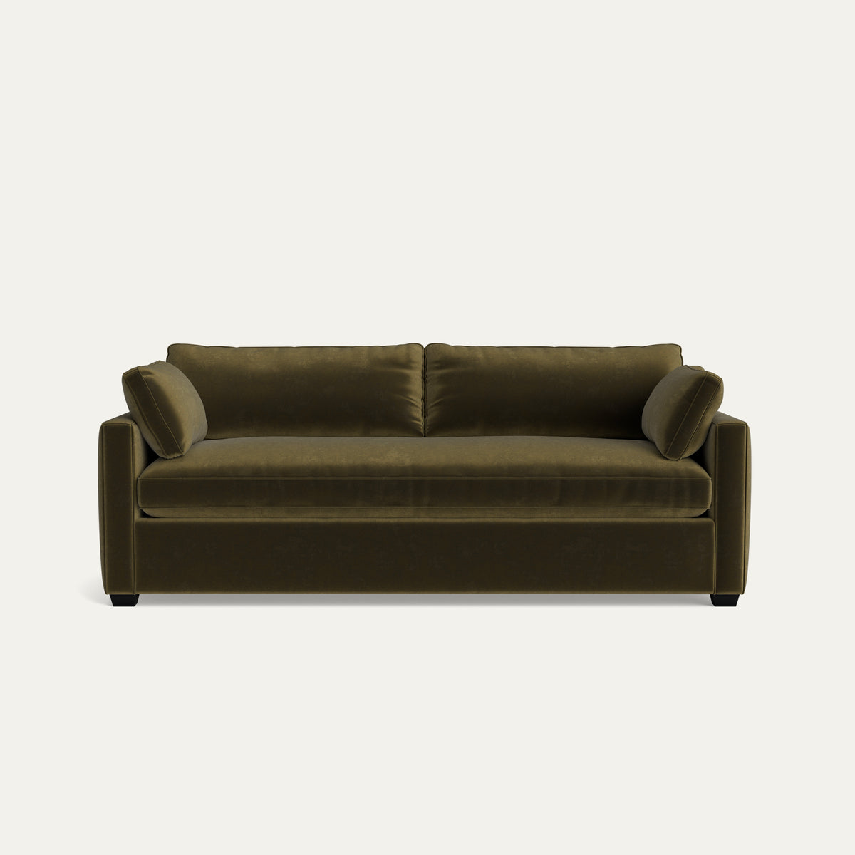 FEATURED: Shown in 88" / Bench / Ebony / Self Welt