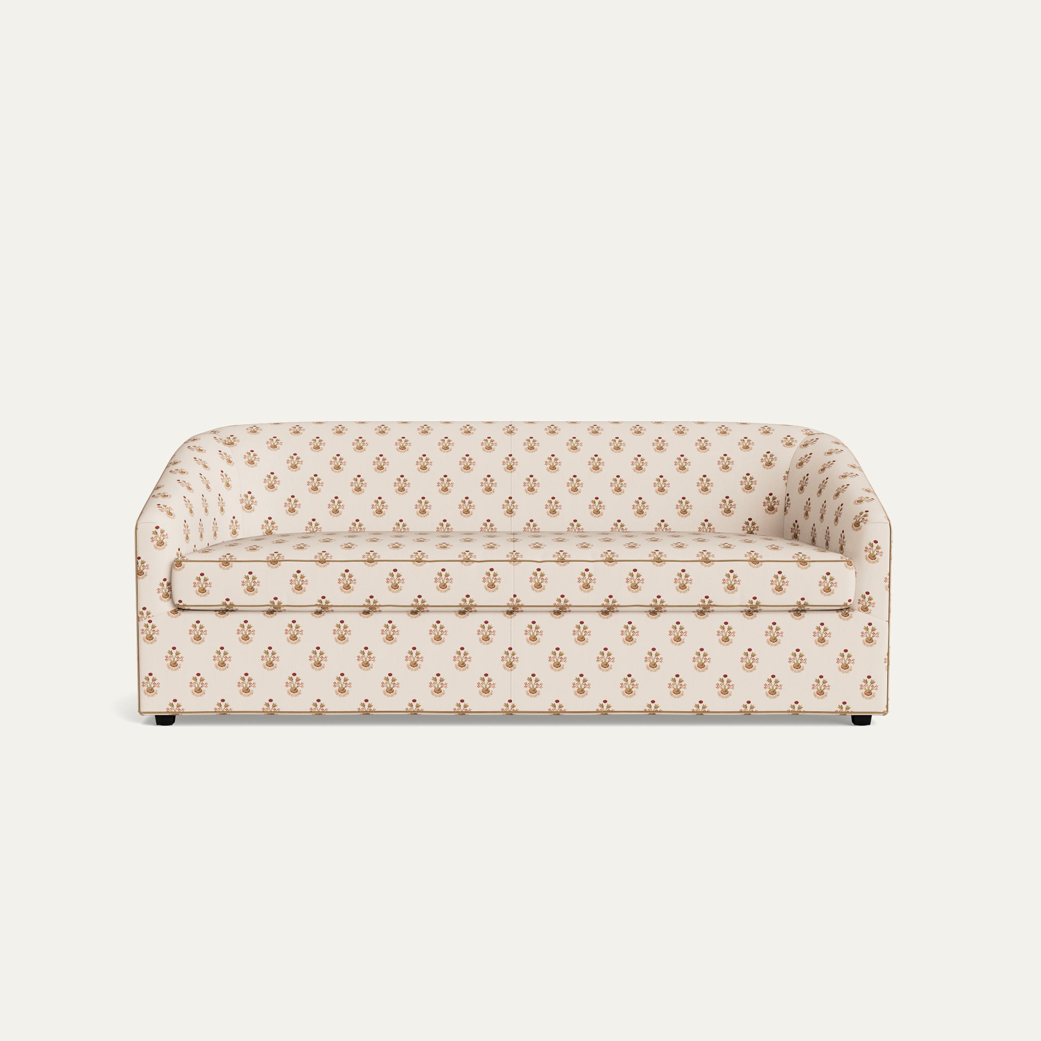 FEATURED: Shown in 85" / Bench Seat / Flat Faced / Honey Velvet Welt