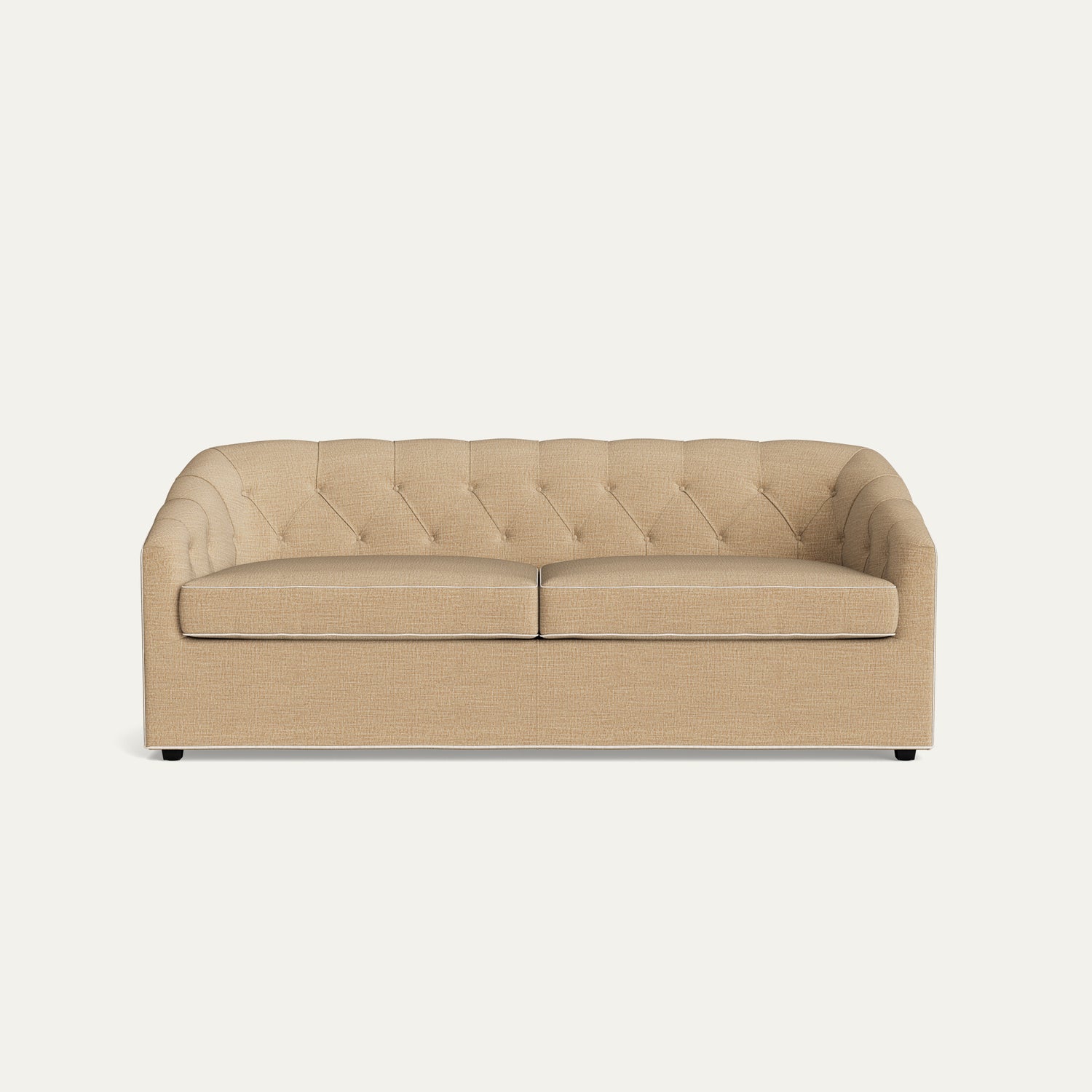 FEATURED: Shown in 85" / Cushion Seat / Tufted / Sand Welt