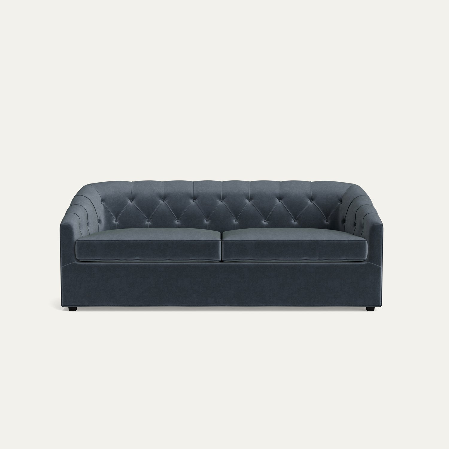 FEATURED: Shown in 85" / Cushion Seat / Tufted / Midnight Welt