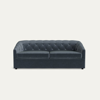 FEATURED: Shown in 85" / Cushion Seat / Tufted / Midnight Welt