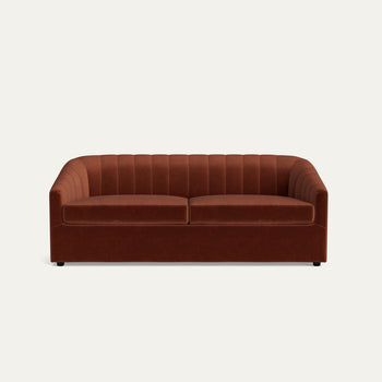 FEATURED: Shown in 85" / Cushion Seat / Channeled / Self Welt