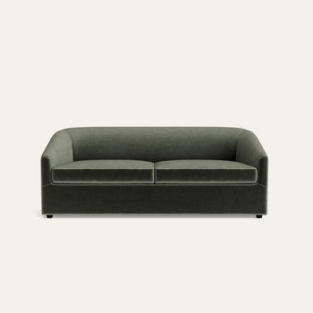FEATURED: Shown in 85" / Cushion Seat / Flat Faced / Sea Salt Welt