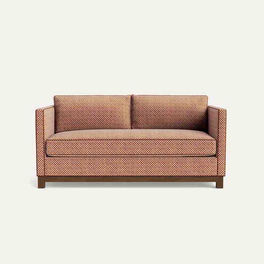 FEATURED: Shown in 72" / Tobacco Legs / Cinnamon Velvet Welt