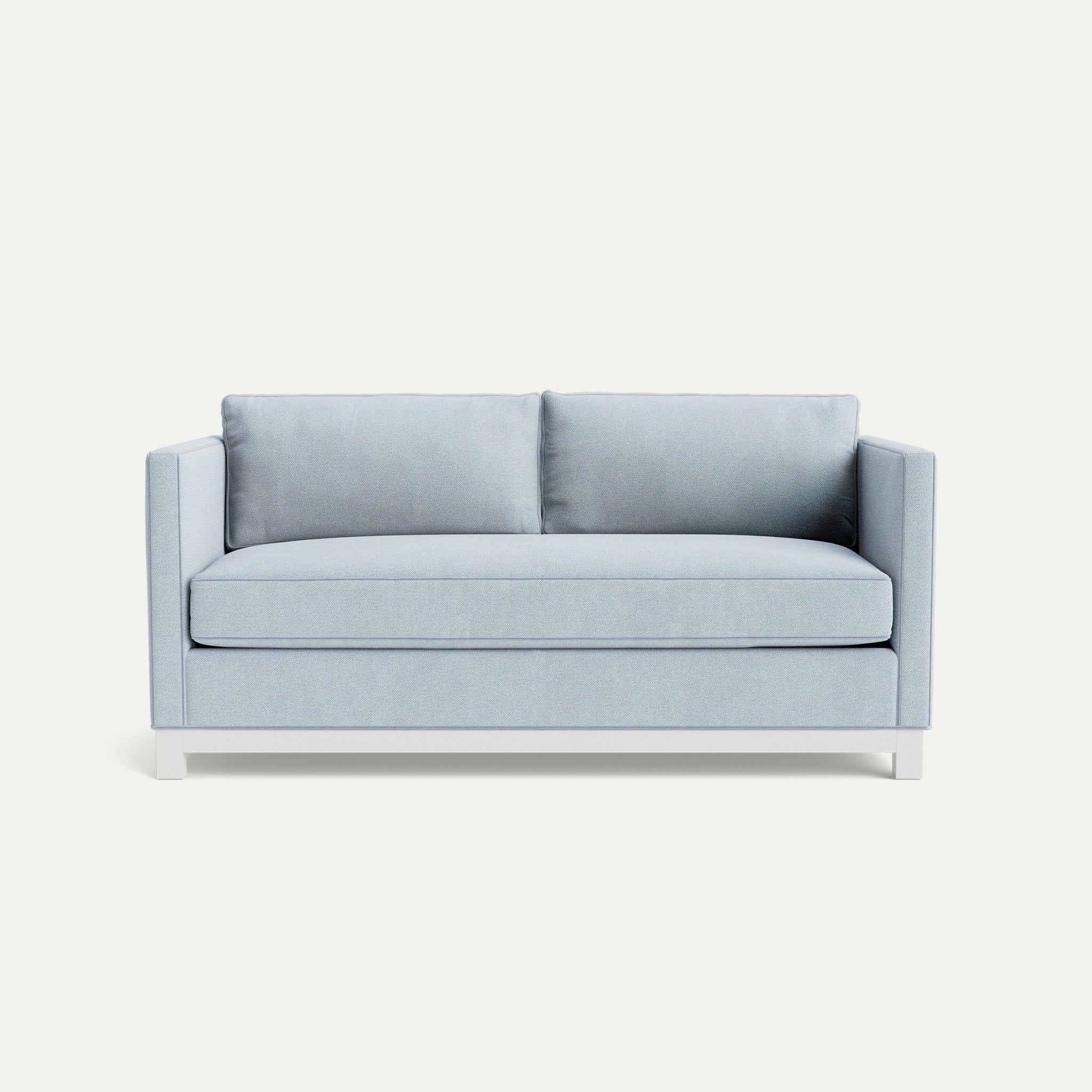 FEATURED: Shown in 72" / Flour Legs / Sky Velvet Welt