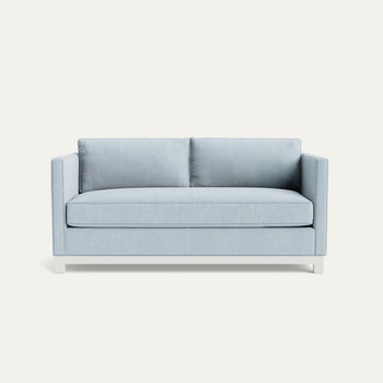 FEATURED: Shown in 72" / Flour Legs / Sky Velvet Welt
