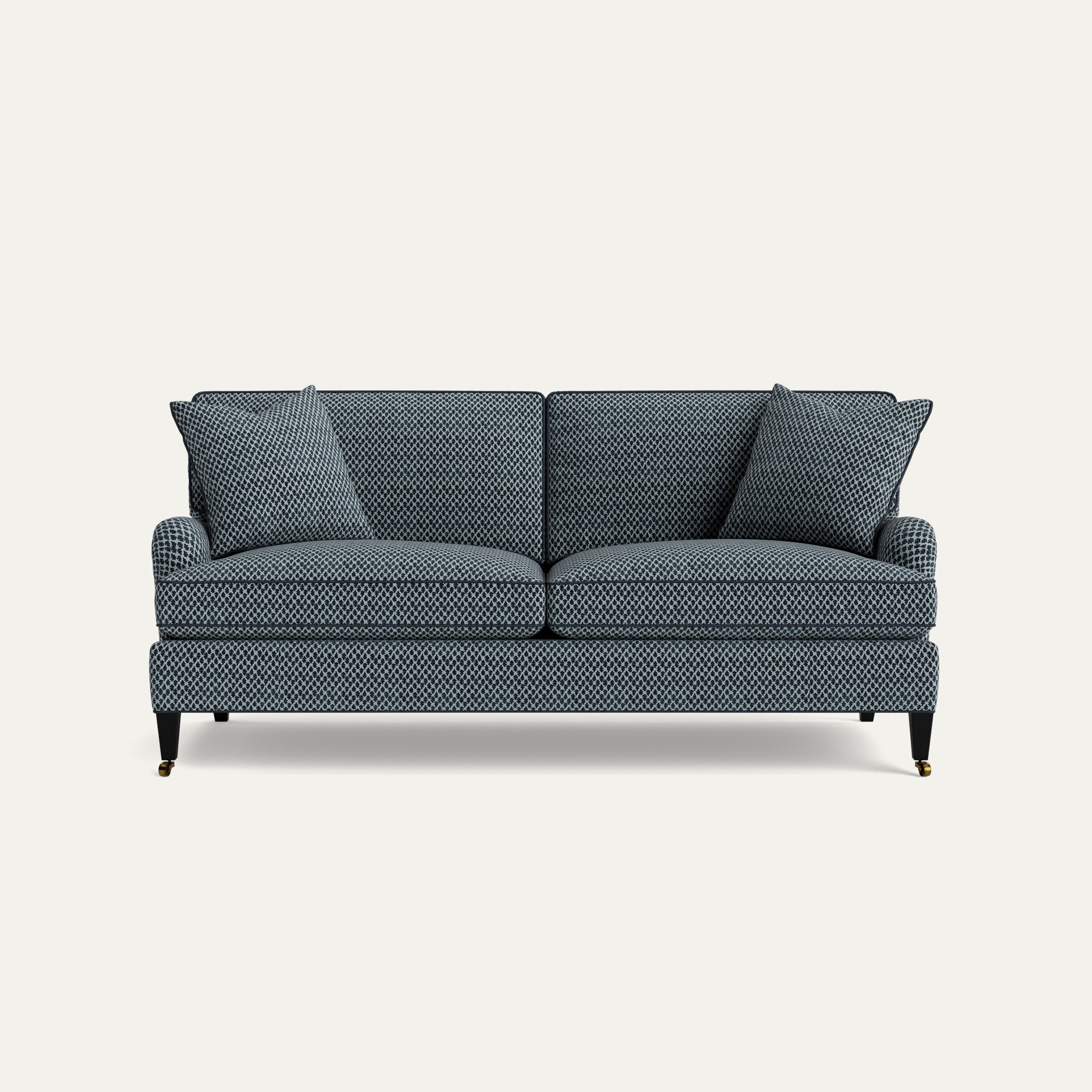 FEATURED: Shown in 79" / Tapered / Ebony / Cushion Seat / Midnight Welt