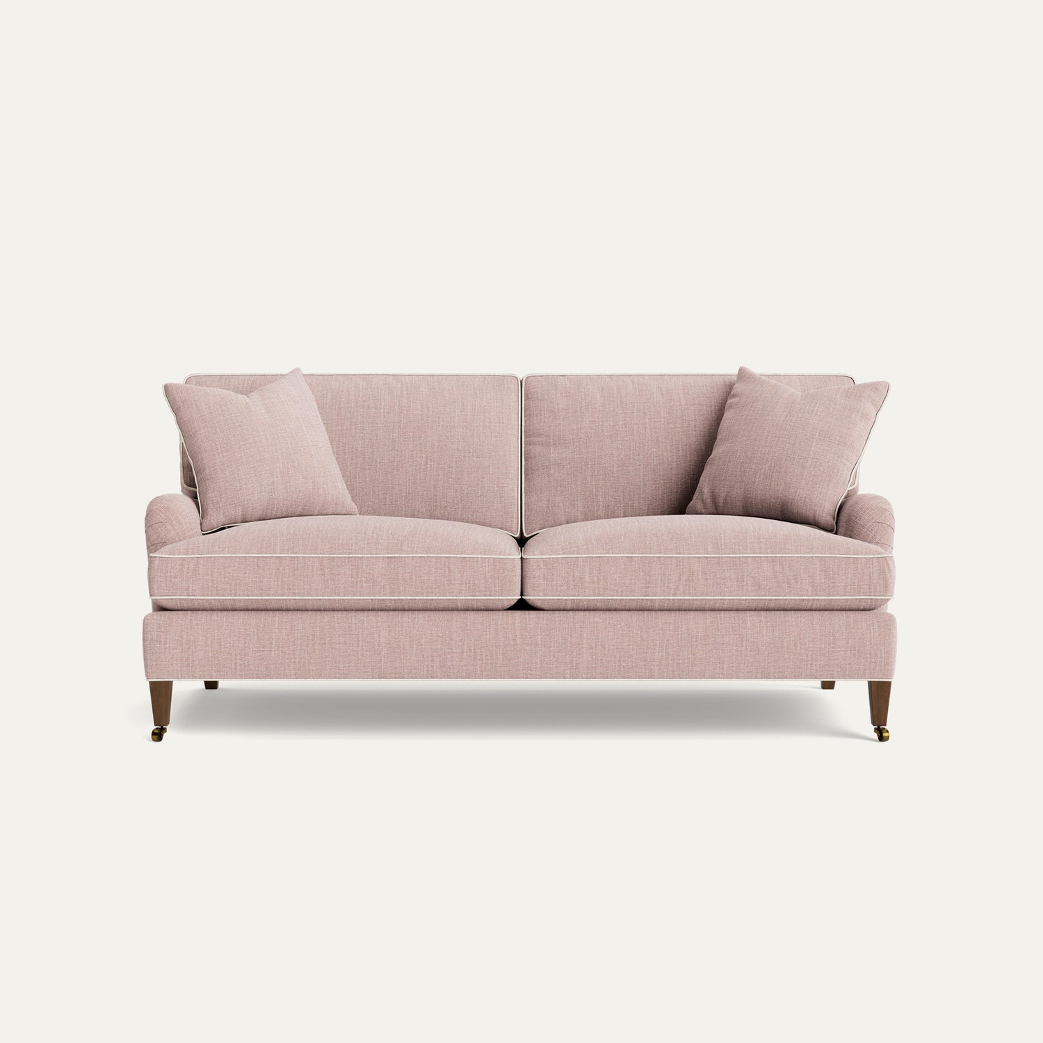 FEATURED: Shown in 79" / Tapered / Tobacco / Cushion Seat / Sand Welt