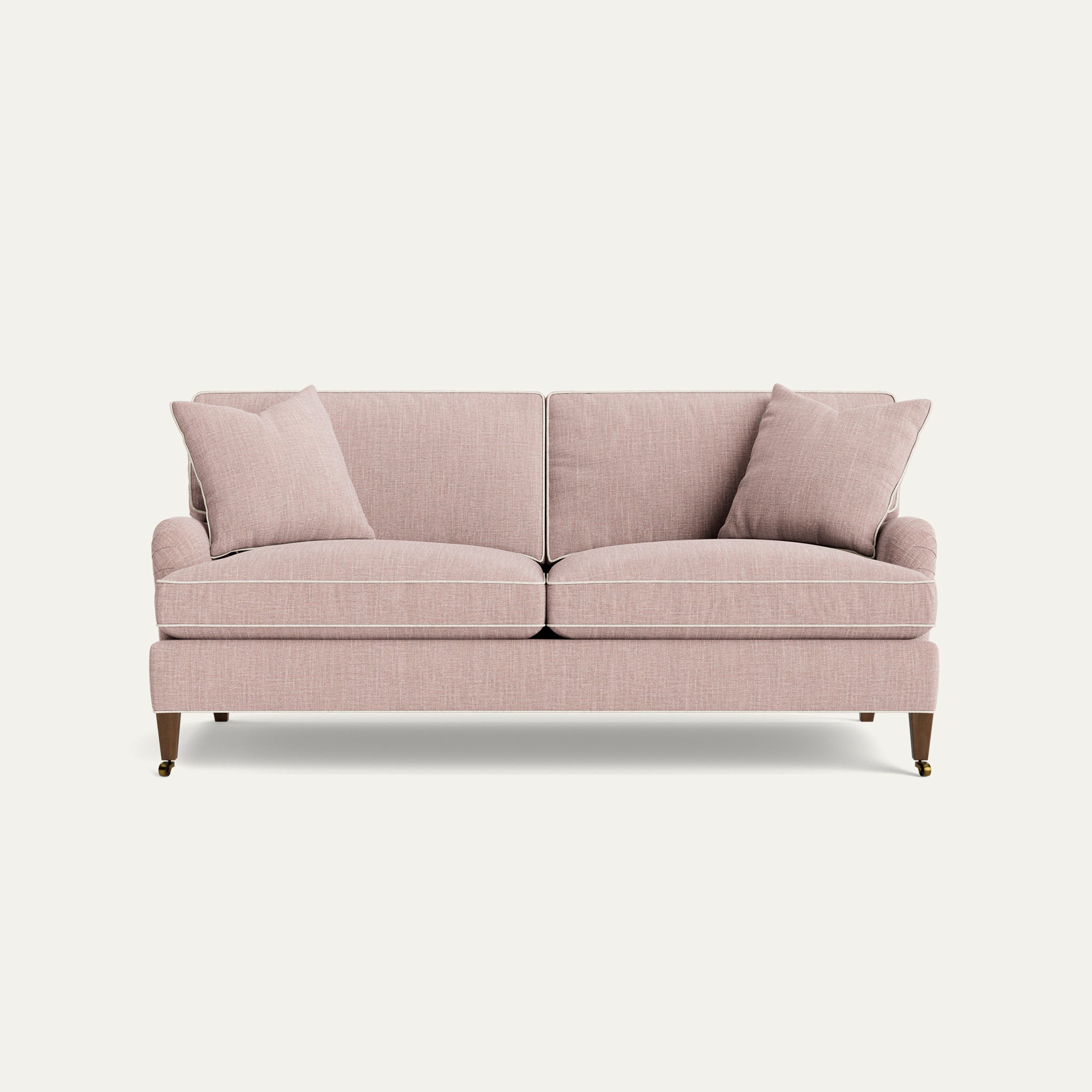 FEATURED: Shown in 79" / Tapered / Tobacco / Cushion Seat / Sand Welt