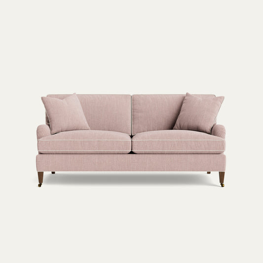 FEATURED: Shown in 79" / Tapered / Tobacco / Cushion Seat / Sand Welt