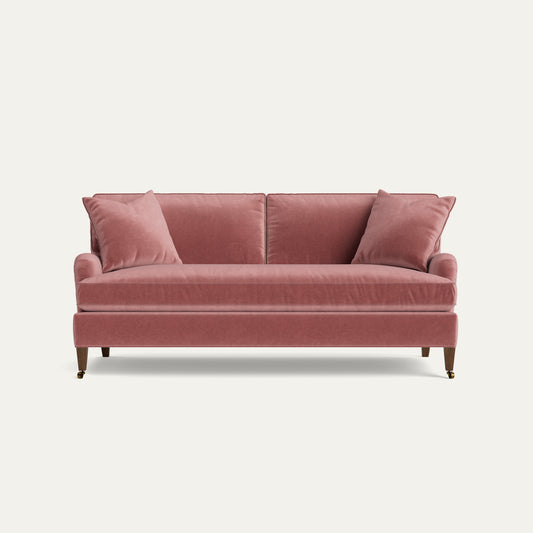FEATURED: Shown in 79" / Tapered / Tobacco / Bench Seat / Self Welt
