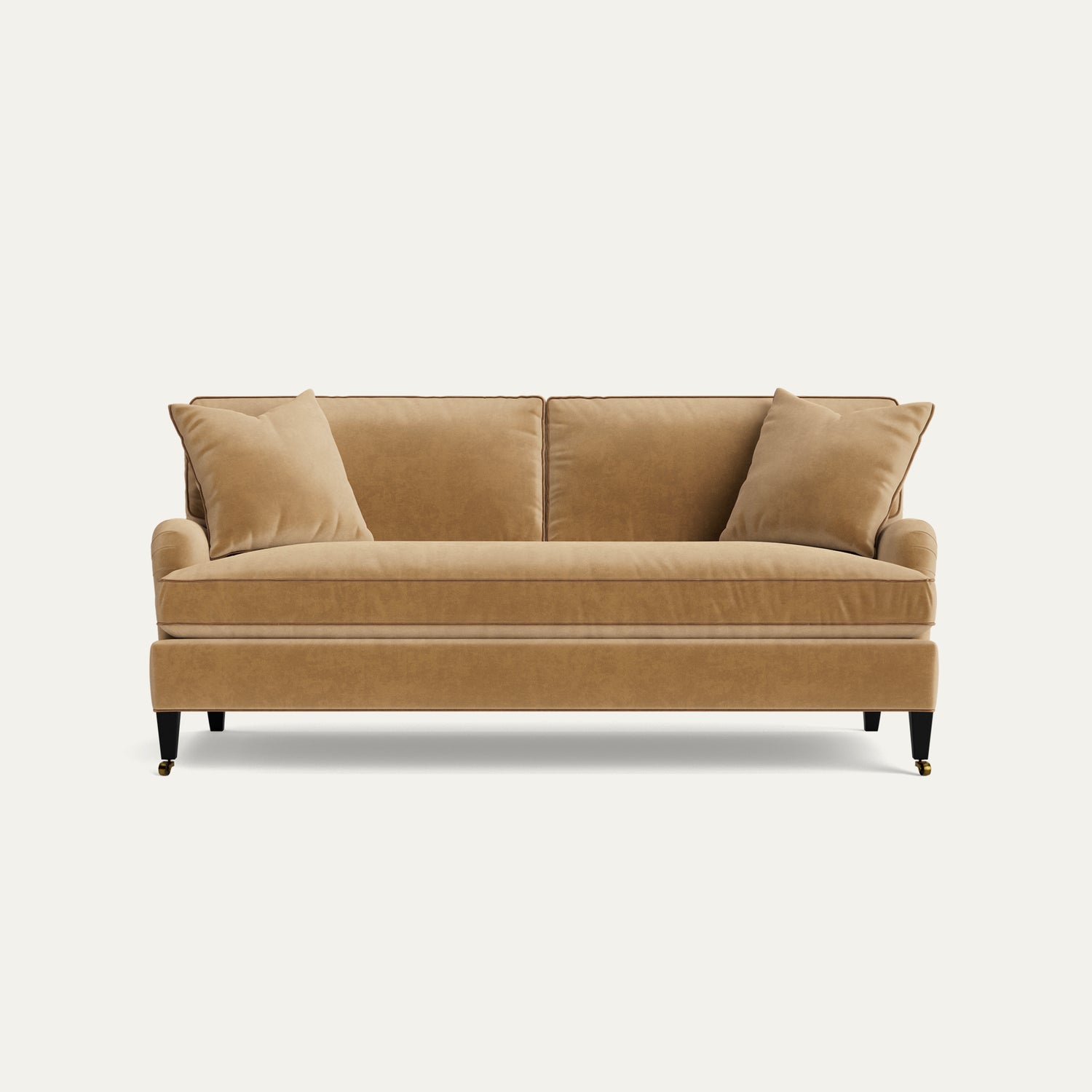 FEATURED: Shown in 79" / Tapered / Ebony / Bench Seat / Honey Welt