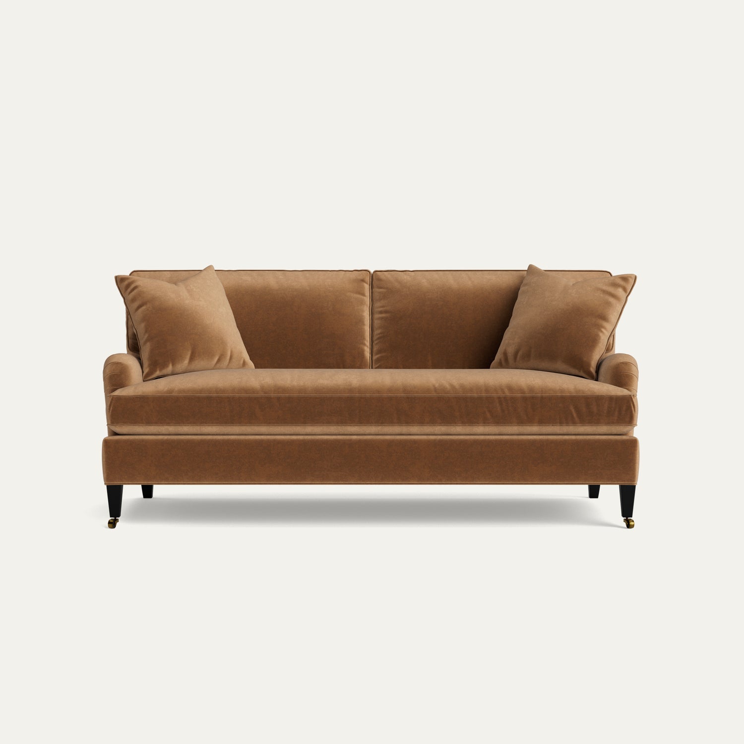 FEATURED: Shown in 79" / Tapered / Ebony / Bench Seat / No Welt