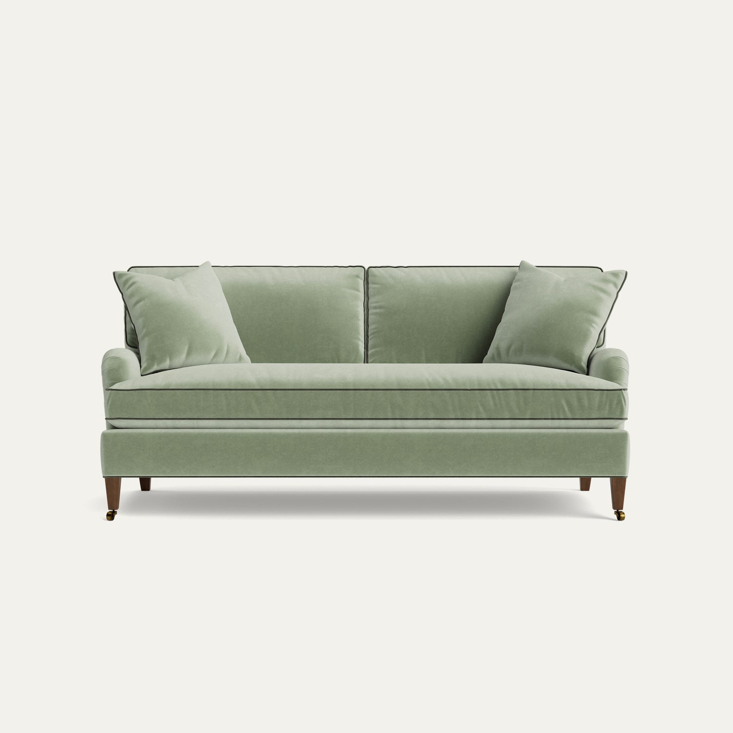 FEATURED: Shown in 79" / Tapered / Tobacco / Bench Seat / Fern Welt