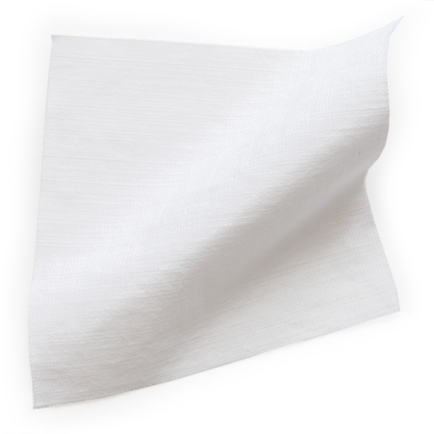 Shop White Cotton Fabric Swatch - Pepper Home