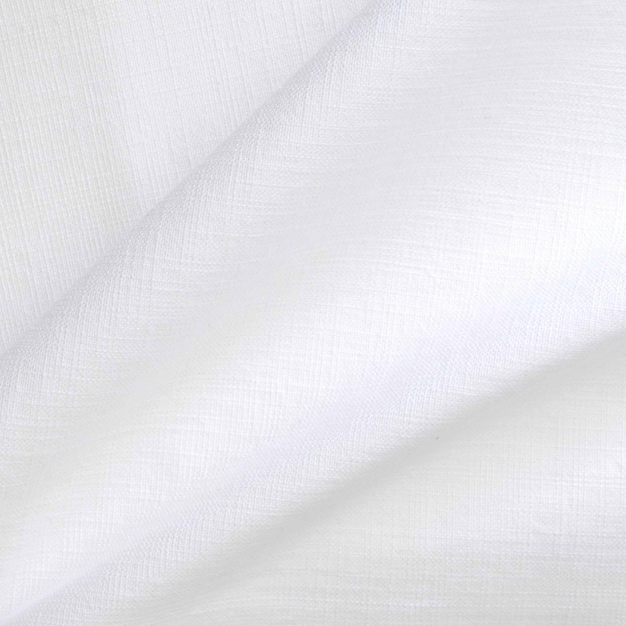 White Cotton Fabric Close-up