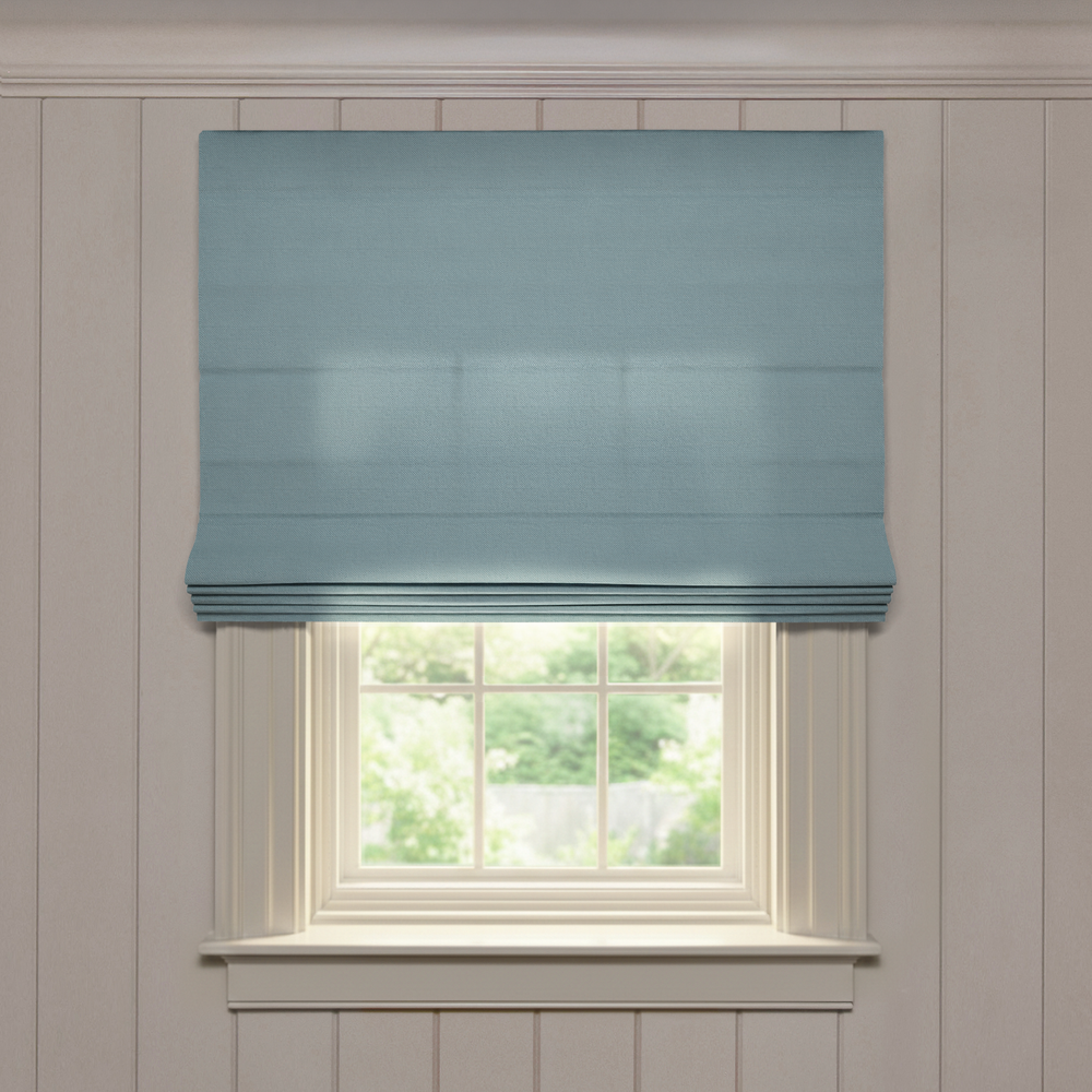  harbor custom custom blue roman shade: harbor | pepper homeon white background