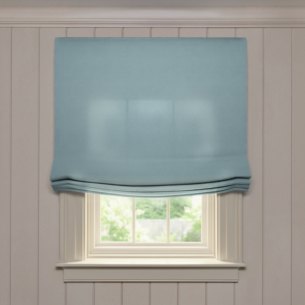  harbor custom custom blue roman shade: harbor | pepper homeon white background